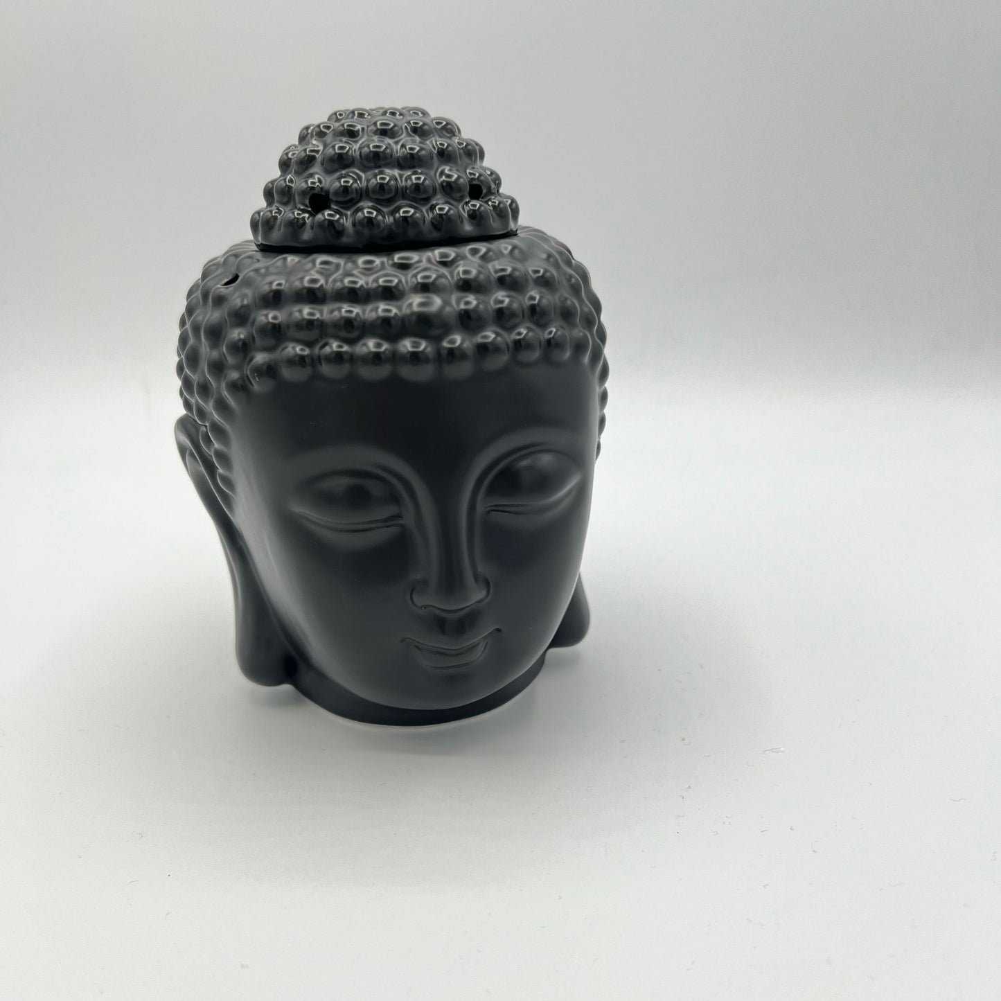 Black Ceramic Buddha Wax Burner